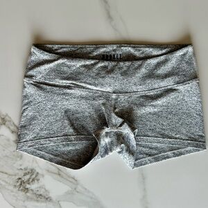 NOBULL Heather Gray Women's Athletic Shorts